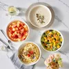 Assiette creuse en porcelaine, 4 pièces Bol à soupe, Voir les images du produit 6