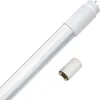 A close-up studio shot of a fluorescent tube light and its connector. Náhľad obrázku produktu