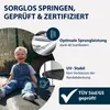 První trampolína 250V (černá, kulatá, 250 cm) Náhled obrázku produktu 8