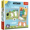 Puzzle Trefl 2W1 Memo Moomin Podgląd zdjęcia produktu 1