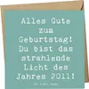 Mr. & Mrs. Panda Grußkarte Spruch 2011 Geburtstag - Produktbild-Vorschau 1
