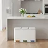 SONGMICS HOME Abfalltrenner mit 3 x 15L Inneneimern, Produktbild-Vorschau 2