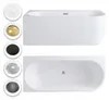 Corciano Vorwandbadewanne Pula Links 180x80 Weiß | Produktbild-Vorschau 1