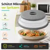 Mikrowellen Abdeckhaube 26 cm, Farbe:Grau Produktbild-Vorschau 2