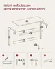 VASAGLE Wandgarderobe, mit Ablage, 10 abnehmbaren Haken, Produktbild-Vorschau 8