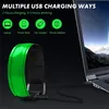 Led Armband Aufladbar, 2 STK Leuchtarmband USB Produktbild-Vorschau 4