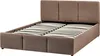 BELIANI Bett mit Bettkasten Taupe Bouclé Gepolstert 140 x Produktbild-Vorschau 6