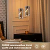 Lampa wisząca LED ZMH do stołu w jadalni, szklana, Podgląd zdjęcia produktu 5