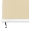 Roleta zewnętrzna kremowa 80x140 cm HDPE Podgląd zdjęcia produktu 3