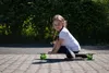 muuwmi Longboard Compact Neon, LED- Leuchtrollen, ABEC 7, Produktbild-Vorschau 6
