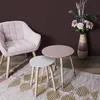 Set von 2 Tischen Bicolor Rose Home Deco Factory Produktbild-Vorschau 6