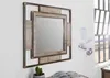 MASSIVMOEBEL24 Spiegel Mango 92x4x92 braun lackiert HEAVY Produktbild-Vorschau 5