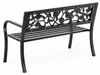 Panca da giardino in metallo Aga 125x53x77 cm Anteprima dell’immagine prodotto 4
