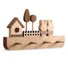 TOJ Living Kinderkastje voor aan de muur, hout, 30 cm – Productafbeelding-voorbeeld 1