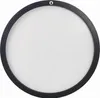 A round mirror with a black frame on a white background. Náhled obrázku produktu