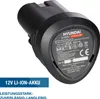 HYUNDAI Akku-Bohrschrauber CD1201LI SET (12V, 1300 U/min, 1 Produktbild-Vorschau 8