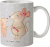 Mr. & Mrs. Panda Tasse Heilerziehungspflegerin Herz - Grau Produktbild-Vorschau 1