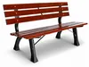 Linder Exclusiv Gartenbank 3-Sitzer Parkbank bis 240 Kg Produktbild-Vorschau 1