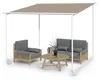 Blumfeldt Pergola, Metall Pavillon mit Polyester Produktbild-Vorschau 1