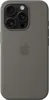 Apple iPhone 16 Pro Silikon Hülle mit MagSafe - Steingrau Produktbild-Vorschau 1