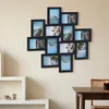 Bilderrahmen Set 12 Stück 13x18 cm Holz schwarz Collage Produktbild-Vorschau 7