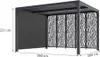 Pergola Bioclimatique Aluminium Gris Anthracite avec Voir les images du produit 2