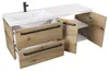 ATHD 120 cm SD Wandhängender Waschtisch links mit Produktbild-Vorschau 2
