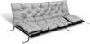 Cuscino da giardino 150x60x50 cm + 2 cuscini per altalena Anteprima dell’immagine prodotto 1