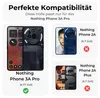 A collage of phone cases and phones, with text indicating compatibility. Produktbild-Vorschau