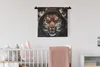MuchoWow® Wandteppich Wandbehang Tiger - Kleidung - Blau Produktbild-Vorschau 1
