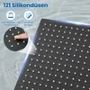 DERW 10 Zoll Regendusche Duschkopf (25 x 25 cm), Edelstahl Produktbild-Vorschau 4