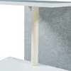 A close-up view of a cat scratching post integrated into a piece of furniture. Produktbild-Vorschau