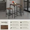 tectake® Barset Inverness 3-teilig mit höhenverstellbaren Produktbild-Vorschau 2