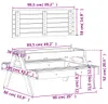 VidaXL 832593, 1050 mm, 995 mm, 520 mm Náhľad obrázku produktu 6