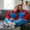 Onesie Kigurumi pigiama Super Mario costume travestimento Anteprima dell’immagine prodotto 4