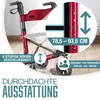 Rollator KESSER® in alluminio pieghevole, regolabile in Anteprima dell’immagine prodotto 18