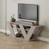 DECORTIE Pipralla Supporto TV moderno Elemento TV centrale Anteprima dell’immagine prodotto 3