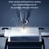 A close-up of a manufacturing process, showing a tool plating a surface with sparks flying. Produktbild-Vorschau