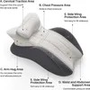 （Gris-Noir）Coussin cervical en mousse à mémoire de forme Voir les images du produit 6
