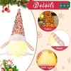 Weihnachtsdeko 3 Stück Weihnachten Deko Wichtel mit LED Produktbild-Vorschau 4
