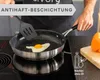 DIVORY Edelstahl Pfanne 20 cm Induktion I Antihaft Produktbild-Vorschau 6