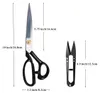 Linkshändige Stoffschere 25,5 cm - Rasiermesserscharfe Produktbild-Vorschau 4