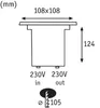 Paulmann Special Einbauleuchte Set UpDownlight LED 6x1W Produktbild-Vorschau 9