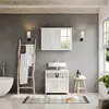 Szafka z lustrem w łazience Vicco Riad Biały 68 x 48 cm z 2 Podgląd zdjęcia produktu 4