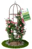 TTL GARDEN Rankhilfe Obelisk L 165x40cm braun – Rankgitter Produktbild-Vorschau 1