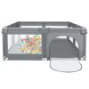 Baby Laufgitter mit 50 Kugel 120x120x66cm Aktivitätszentrum Produktbild-Vorschau 9