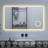 Badspigel mit Steckdose 120×70cm Bluetooth LED Produktbild-Vorschau 2