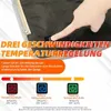 Tragbares USB-beheiztes Sitzkissen, 3 Temperaturreglern, Produktbild-Vorschau 3