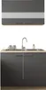 Spülenunterschrank Oberschrank Küche 100 cm Eiche Sägerau Produktbild-Vorschau 4