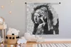 MuchoWow® Wandteppich Wandbehang Das Mädchen mit dem Produktbild-Vorschau 3